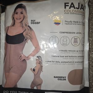 Faja Colombian High Compression Shapewear - Tan